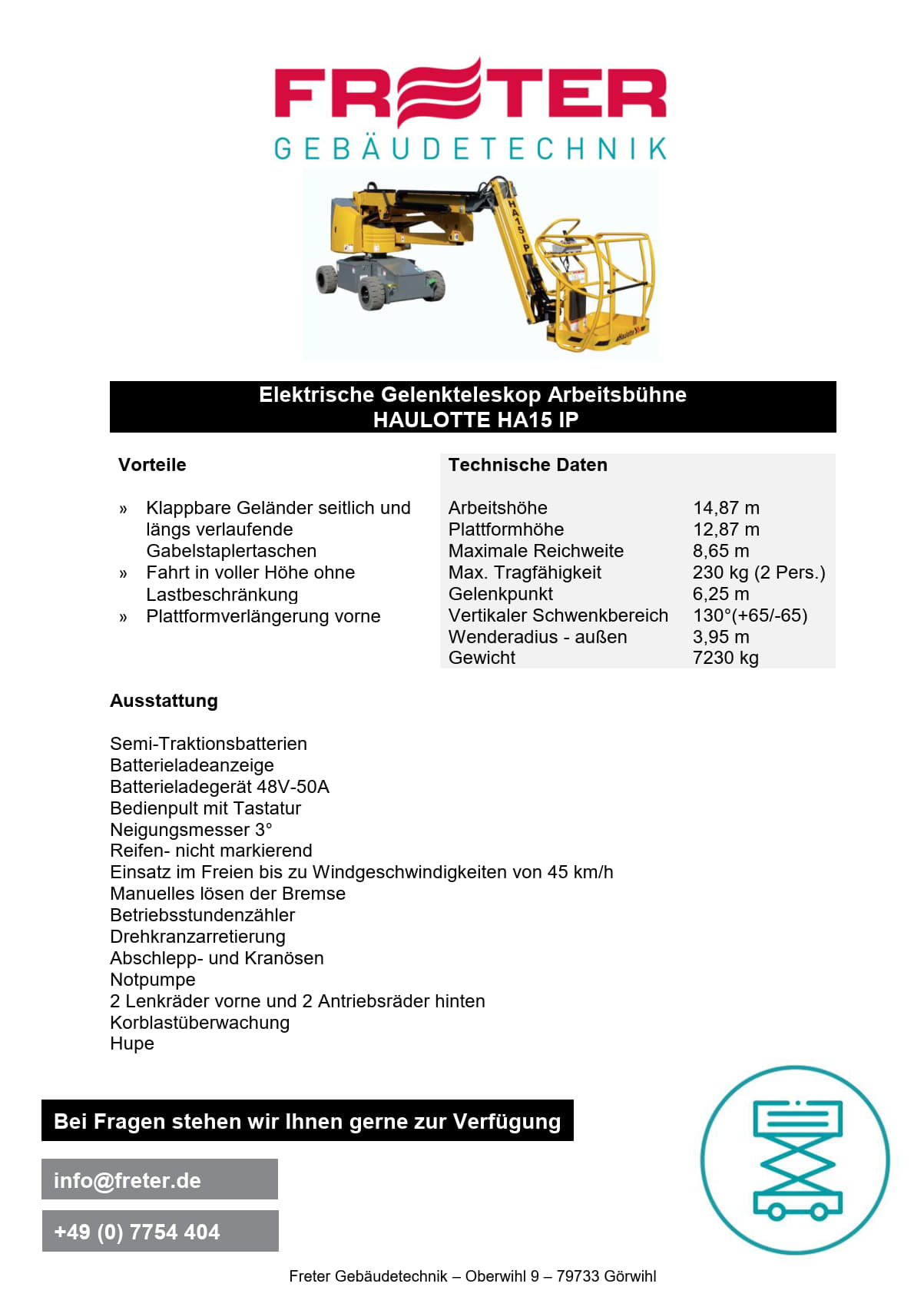 Datenblatt Haulotte HA15 IP_2