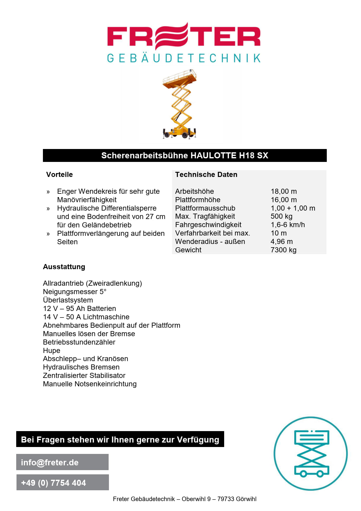 Datenblatt Haulotte HA18 SX_1